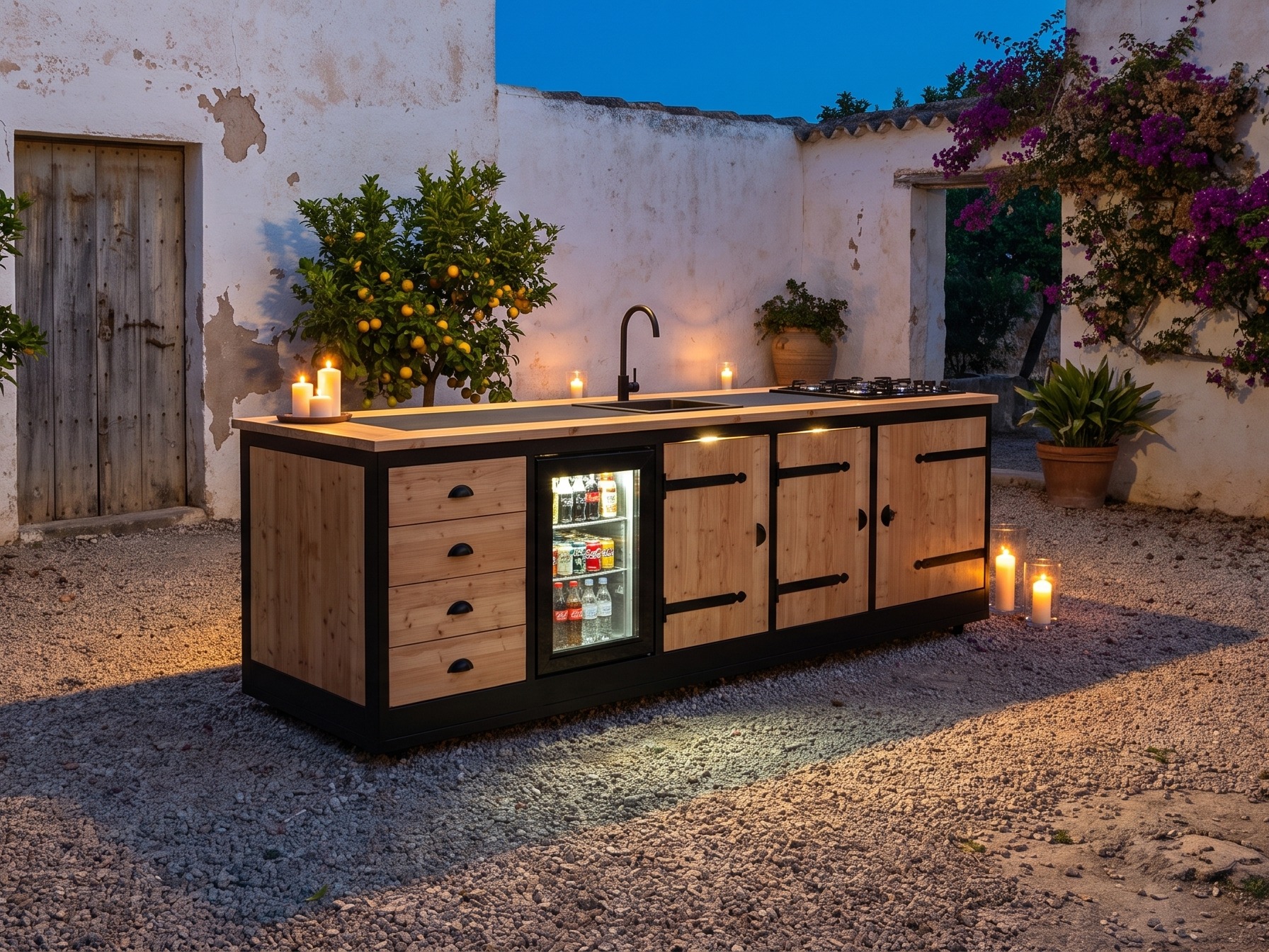 Dubai Outdoor Kitchen