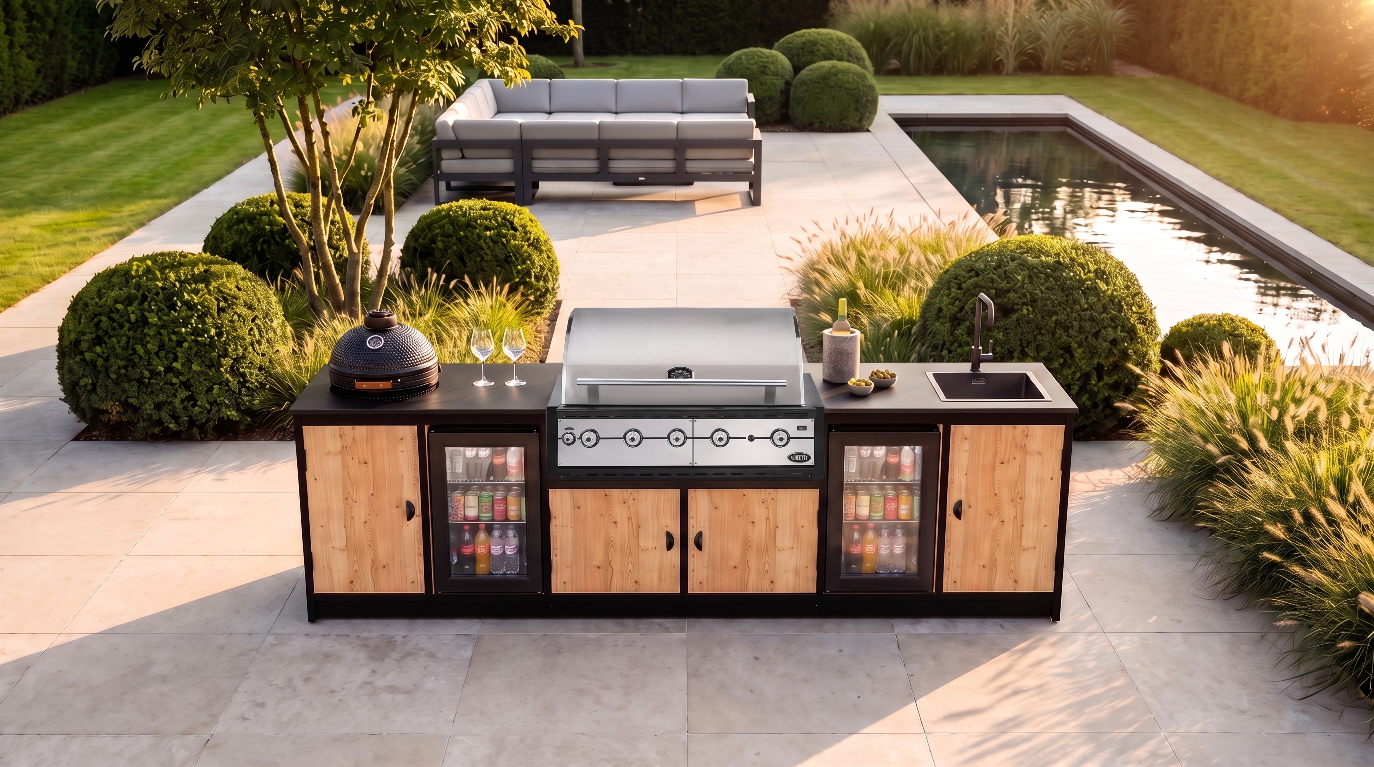 Outdoor Kitchen VARETTI Vento 558