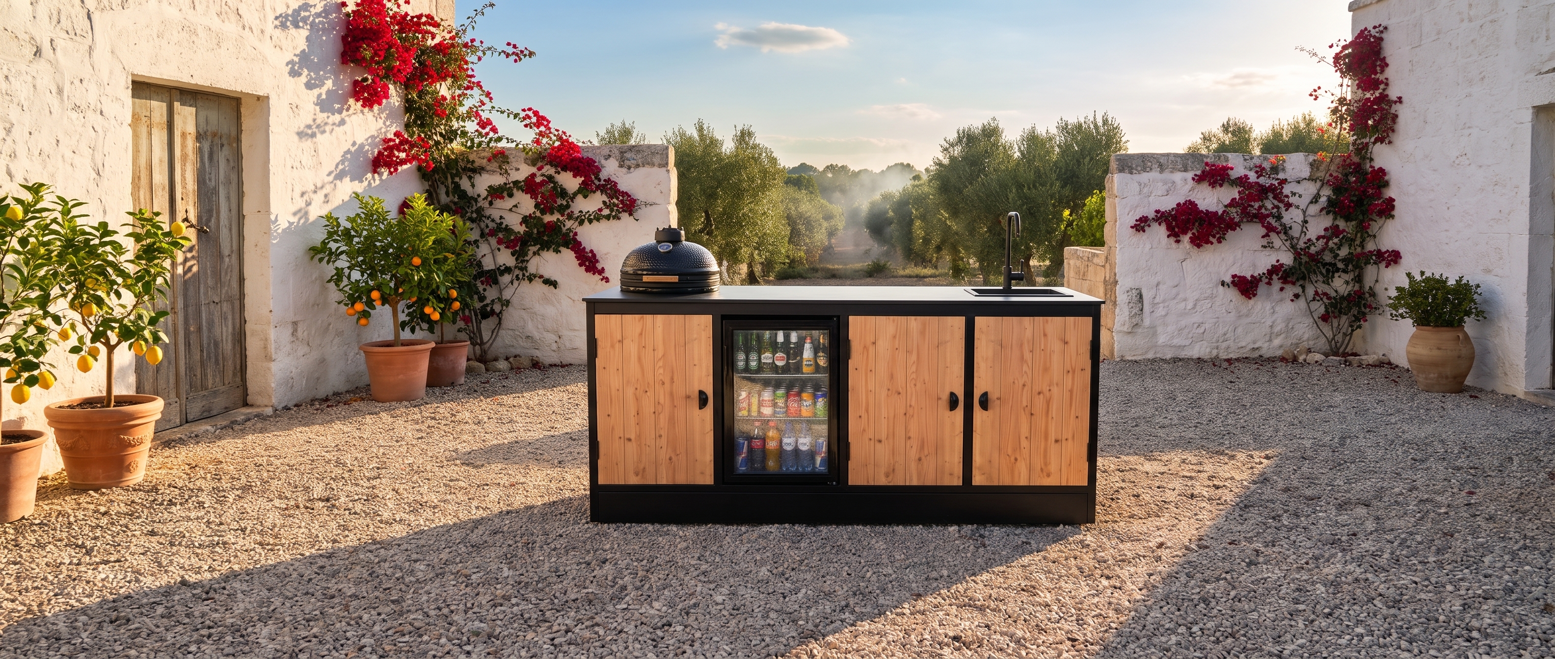 Outdoor kitchen VARETTI Rovena 454