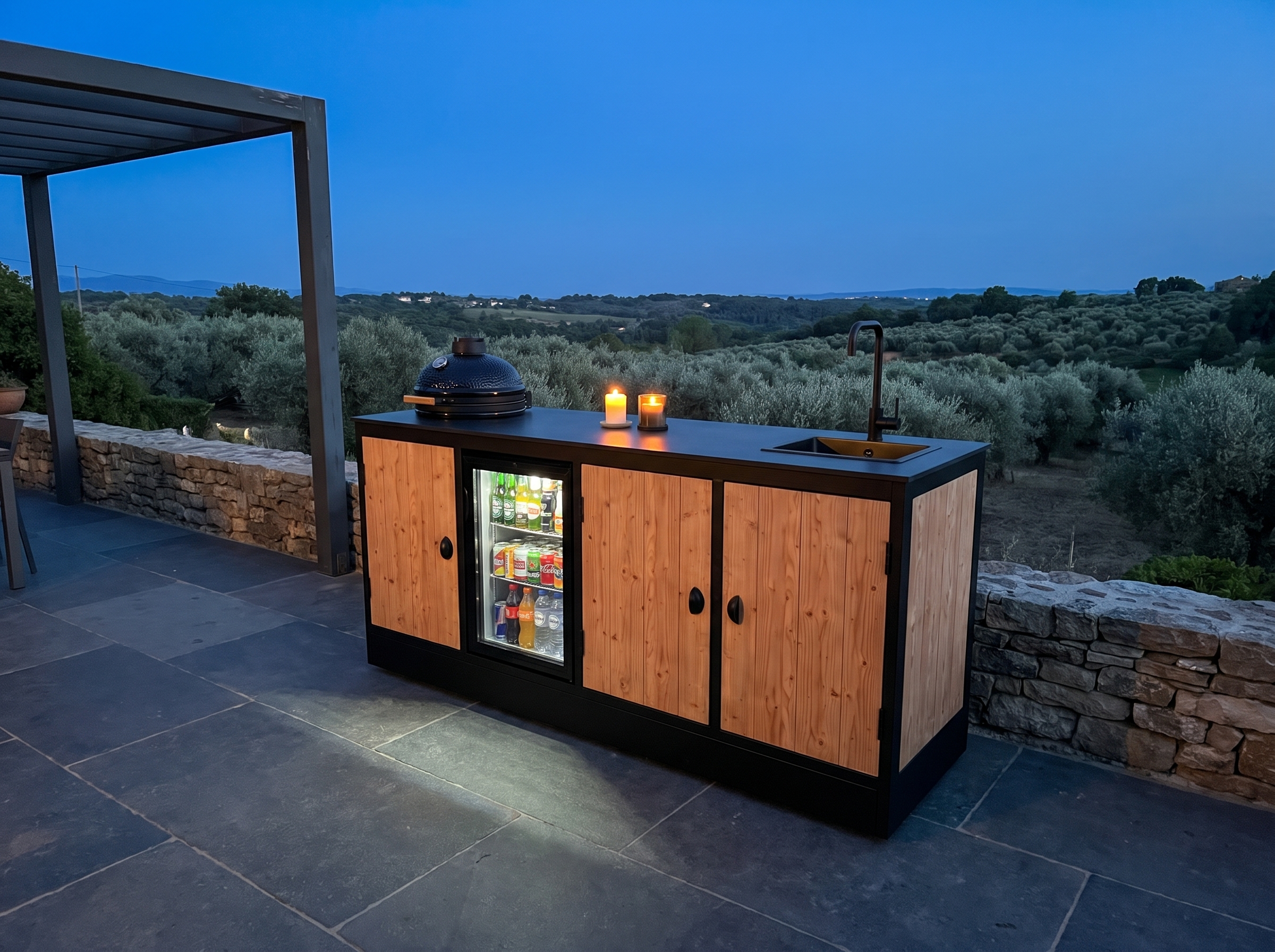 Outdoor kitchen VARETTI Rovena 454